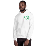 August Gastroparesis Awareness Month/SUPPORTER Marble Print Unisex Hoodie