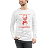 Spooky Marfan Syndrome Halloween Unisex Long Sleeve Tee
