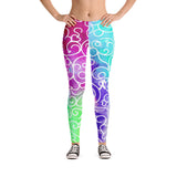 Watercolor Whimsical Awareness Leggings