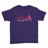 Awareness Starts Here/Red Youth Short Sleeve T-Shirt