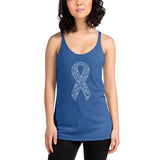 Whimsy Ribbon Women's Racerback Tank