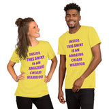 Inside This Shirt Is An Amazing Chiari Warrior Short-Sleeve Unisex T-Shirt