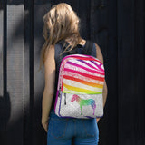 Zebra Zentangles Backpack
