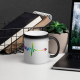 Still I Rise Tachy Matte Black Magic Mug