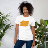 Christmas Cure Splat/Orange Short-Sleeve Unisex T-Shirt