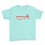Awareness Starts Here/Red Youth Short Sleeve T-Shirt