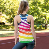 Zebra Zentangles Women's Racerback Tank