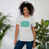 Christmas Cure Splat/Green Short-Sleeve Unisex T-Shirt