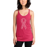 Whimsy Ribbon Women's Racerback Tank