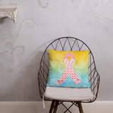 Ribbons on Ribbons/Red Basic Pillow