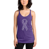 Whimsy Ribbon Women's Racerback Tank