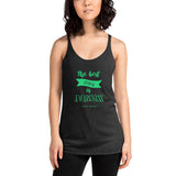 Best Cure Is Awareness/Celiac Disease Women's Racerback Tank