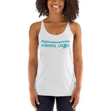 Dysautonomia Warrior Strong Women's Racerback Tank