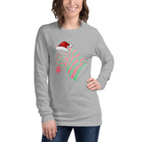 Tis The Season To Sparkle Zebra Unisex Long Sleeve Tee