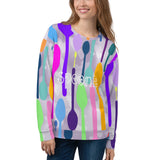Spoonie Heart Bokeh All Over Print Unisex Sweatshirt