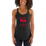 Best Cure Is Awareness/Marfan Syndrome Women's Racerback Tank