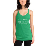 I Nap Harder Than You Party Women's Racerback Tank