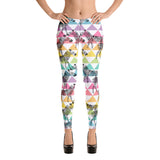 Rainbow Triangle Zebra Leggings