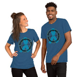 Dysautonomia SUPPORTER Circle Short-Sleeve Unisex T-Shirt
