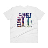 Two Sided Just Cure It Mandala V-Neck T-Shirt