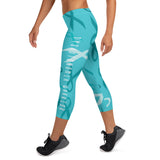 Dysautonomia Warrior Ribbon Capri Leggings