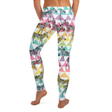Rainbow Triangle Zebra Leggings