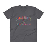 Awareness Creates Change Mosaic V-Neck T-Shirt