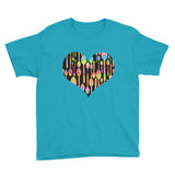 Painted Spoons Print Youth Short Sleeve T-Shirt