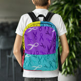 Awareness Ribbons All Over Backpack