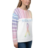 Professional Patient/Rainbow All Over Print Unisex Sweatshirt