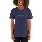 Keep Calm Get Your Turquoise On/Dysautonomia Short-Sleeve Unisex T-Shirt