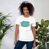 Christmas Cure Splat/Green Short-Sleeve Unisex T-Shirt