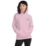 October Dysautonomia Month/SUPPORTER Marble Print Unisex Hoodie