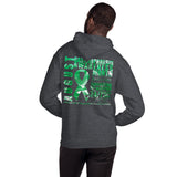 August Gastroparesis Awareness Month/SUPPORTER Marble Print Unisex Hoodie