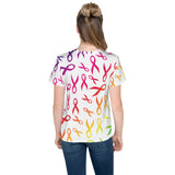 Awareness Creates Change All Over Print Youth T-Shirt