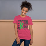 Two Sided Facts/August Gastroparesis Awareness Month Short-Sleeve Unisex T-Shirt