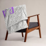 Rare Disease Day Zebra 2020 Throw Blanket