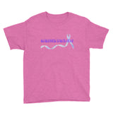 Awareness Starts Here/Purple Youth Short Sleeve T-Shirt