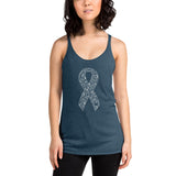 Whimsy Ribbon Women's Racerback Tank