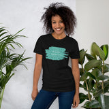 Christmas Cure Splat/Green Short-Sleeve Unisex T-Shirt