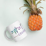 Awareness Creates Change Sparkle Print Mug