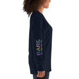 Rare Is Who We Are Zebra Long sleeve t-shirt