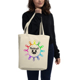 Zebra Ribbons Eco Tote Bag