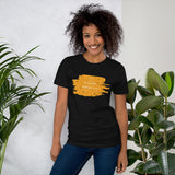 Christmas Cure Splat/Orange Short-Sleeve Unisex T-Shirt