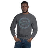 I Love My Dysautonomia Warrior Wreath Unisex Sweatshirt