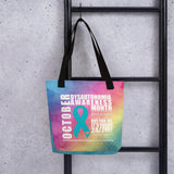 October Dysautonomia Awareness Month/POTS Facts Tote bag