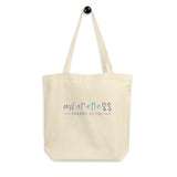 Awareness Creates Change Deco Eco Tote Bag
