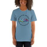 She Believed She Could But She Was Out Of Spoons Short-Sleeve Unisex T-Shirt