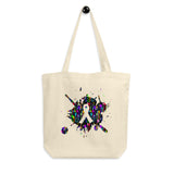 Awareness Spoons Splatter Eco Tote Bag