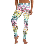 Rainbow Triangle Zebra Leggings